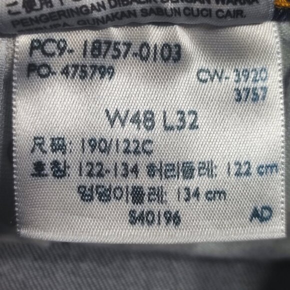 Levi's 541 jeans athletic taper men's W48L32 ink blue stretch - Picture 7 of 13